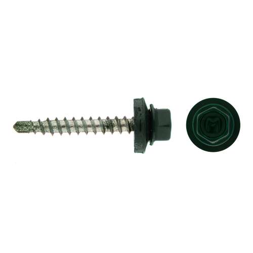 Кр зел 35х4,8 саморез RAL6005 