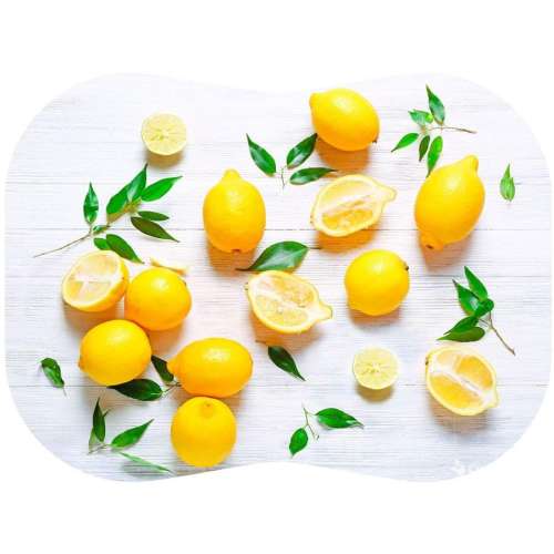 Доска разделочная полипропилен 30х40см Лимоны п7814