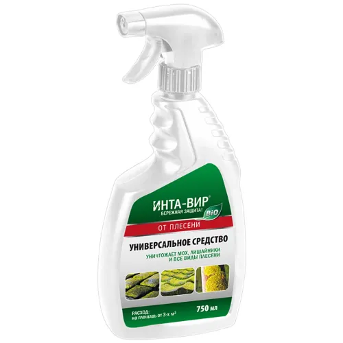 ИНТА-ВИР от мха, плесени и лишайников 0,75л