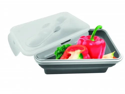 Контейнер для продуктов Asti 0,5л квадрат прозр. (3шт)