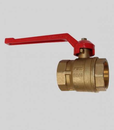 Кран ГАЗ шаровый 1/2" Вн-Вн бабочка