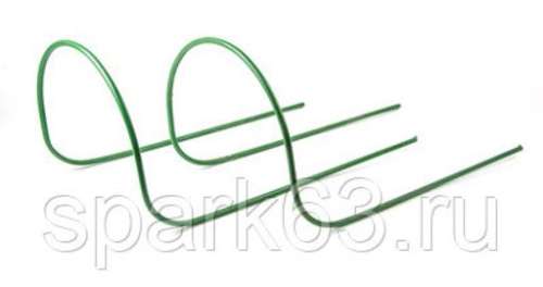 Кустодержатель Круг малый h-0,7м d-0,4м труба металл в ПВХ d-10мм п7974