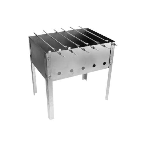 Мангал разборный 350х250х350 сталь 0,4мм "Искорка"