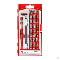 Отвертка с набором бит для точных работ 10шт DEKO BS10