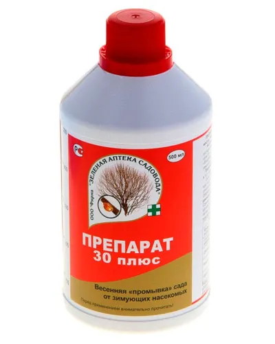 ПРЕПАРАТ 30+ ЗЕЛ АПТЕКА 500мл