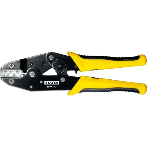 Пресс-клещи для медных наконечников и гильз 0,5-10мм.кв. STAYER Professional 45440