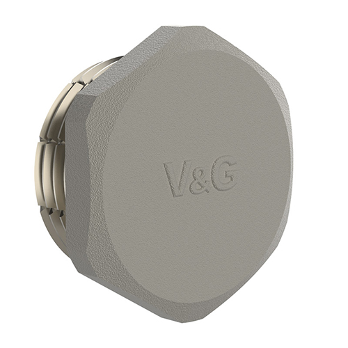 Пробка 1" НР ник. V&G-207103