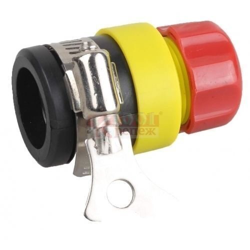 Соединитель GRINDA из ударопроч. пластмассы с хомутом 1/2" 8-426335