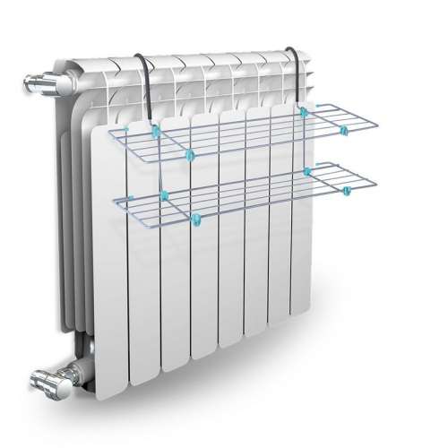 Сушилка для белья на батарею 2-х ярус