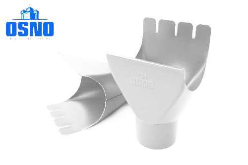 Воронка желоба OSNO 125/90мм RAL 9003 белый