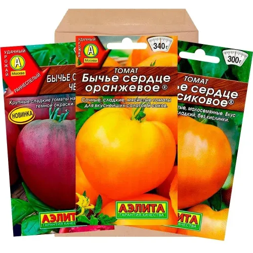 Томат Бычье сердце полосатое