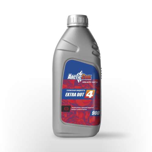 Тормозная жидкость ArcticCool ДОТ-4 900г
