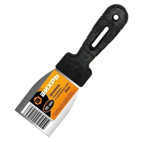 Шпатель 60мм нерж ВИХРЬ 73/3/2/16