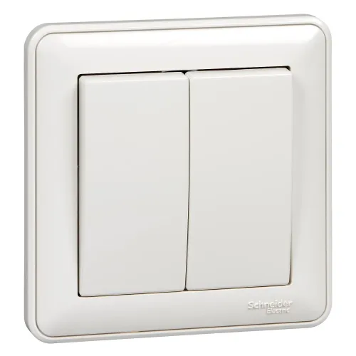 Выключатель  2кл. ск/п белый Schneider Elec. VS510-252-18