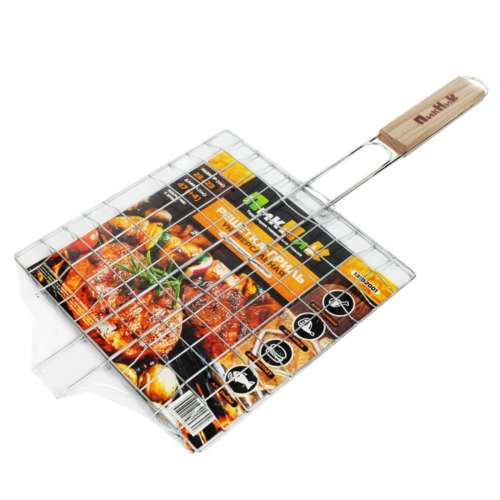 Решетка-гриль 47х23х23см хром. универс. "Твой пикник"