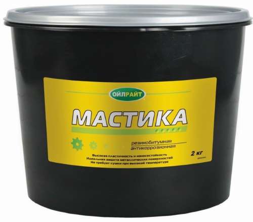 Мастика резинобитумная OILRIGHT 2кг