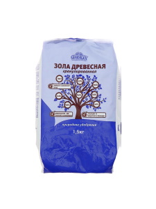 Зола древесная  гранул. 1,5кг