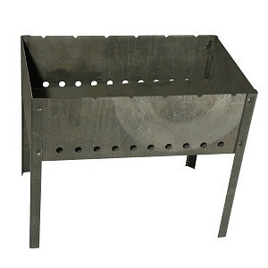 Мангал разборный 390х266х384 сталь 1,0мм