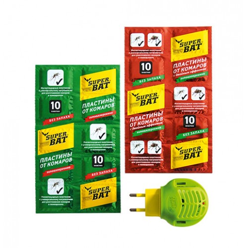 Таблетка от комаров SuperBAT 10шт