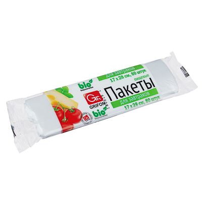 Пакеты для запекания 25*55см с клипсами 5шт 60498