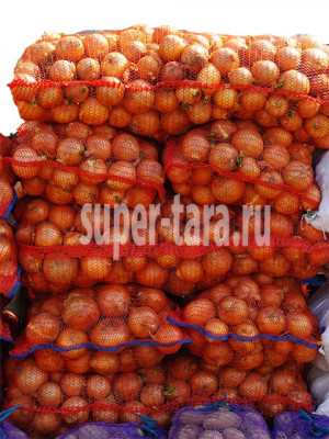 Мешки-сетки д/овощей 35х60см (микс) до 15кг (5шт)