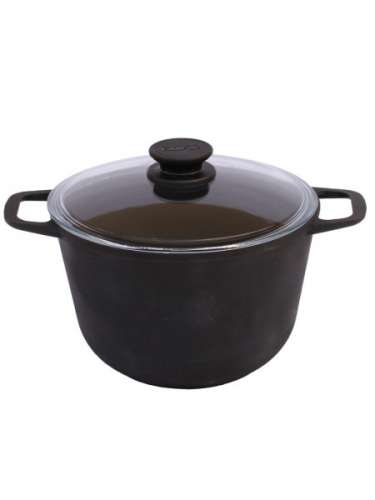 Жаровня 24х6см чугун. литая 2,4л