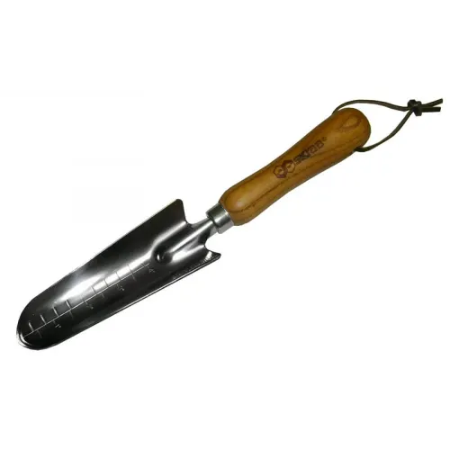 Совок посадочный большой с дер/черенком перв. окраска д1723