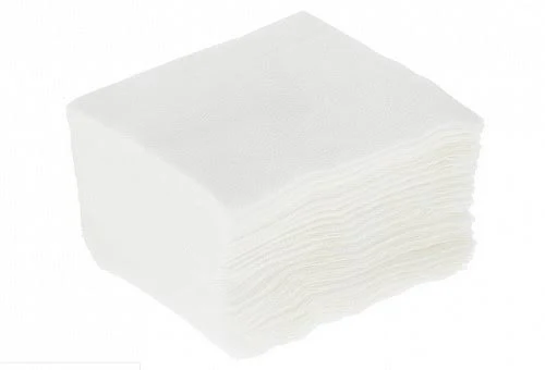 Салфетки бумажные, белые (100шт)