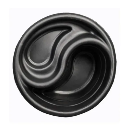 Пруд садовый декор. пластик 140л черный (1200х900х400мм)