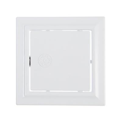 Люк ревизионный пластик. 100х100мм с нажим. замком PUSH  В0138