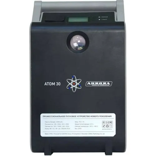 Пусковой многофункциональный аккумулятор AURORA ATOM 30 18909