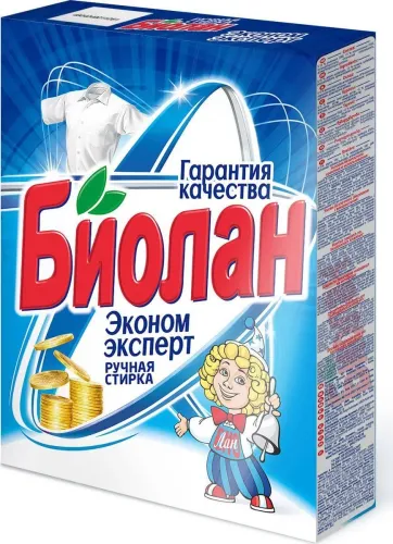 Порошок стиральный БИОЛАН авт. Эконом Эксперт 350гр