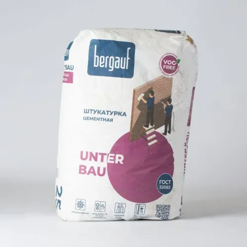 Штукатурка цементная Bergauf Unter Bau 25кг