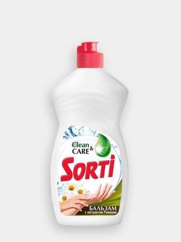Средство д/посуды SORTI Бальзам с экстрактом Ромашки 900мл