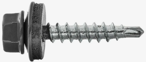 Кр графит 29х4,8 саморез RAL7024