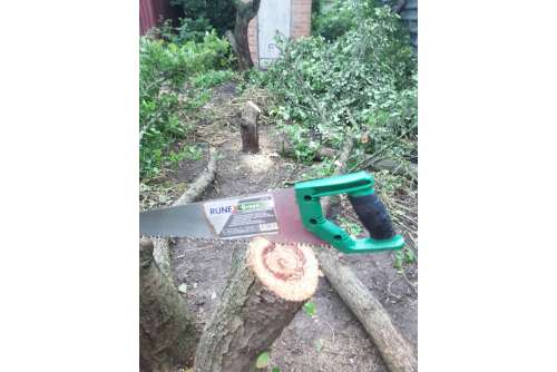 Ножовка по дереву 450мм 3-х сторон. заточка 3-ON 03-01-203