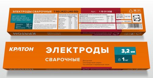 Электроды  КРАТОН  ф 3,2 (1 кг)  11901008